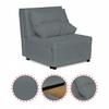 Fold-out Armchair Sleeping Function KIMO Bedding Container Family Furniture Grey