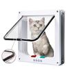 Design Freely 4 Sizes ABS Material With Security Lock Cat Door Dog Gates Pet Supplies Flap Door