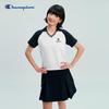Women's Colorblock V-Neck Polo Shirt