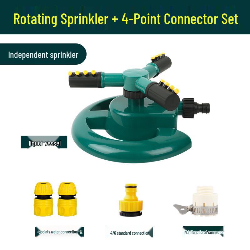 360° Rotating Lawn and Garden Automatic Sprinkler Head