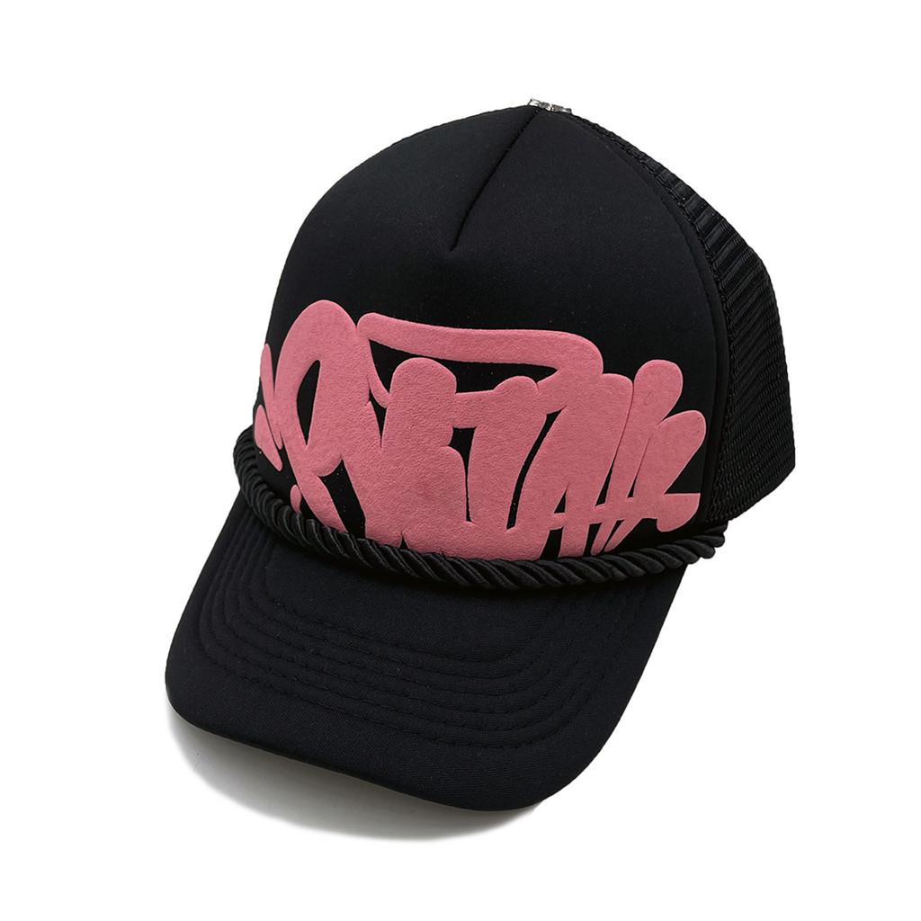 American Streetwear Letter Embroidered Baseball Cap With Adjustable Fit For Summer Casual Wear