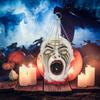 Halloween Human Heads Scary Prop Indoor Outdoor Party Decor Cut Off Heads Halloween Party Props Exquisite Horrible Body Parts