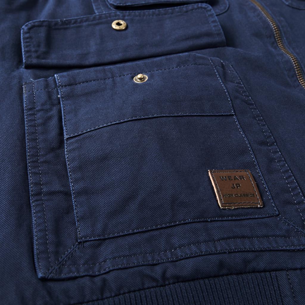 Pánská móda Nová módní džínová vesta Ležérní kovbojská bunda v halence přes rameno