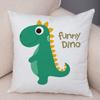 Mielas Juros periodo dinozauras Pagalvės užvalkalas Dekoratyvinis animacinių gyvūnų pagalvės užvalkalas Vaikų kambarys Sofa