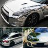 152*10/20cm Car Stickers Chrome Glossy Mirror Vinyl Films For Vehicle Laptop Computer Motorcycle Bicycle Cover Auto Accessories