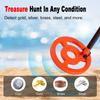 Kids Metal Detector Kit, Portable Detector with 2 Inch LED Screen, 6  Coil, Includes Shovel and Rake, Outdoor Adventure