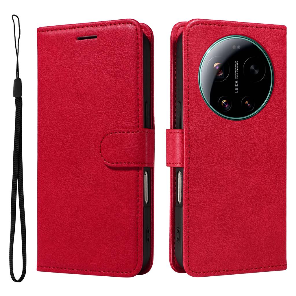 For Xiaomi 15S Pro Case PU Leather Phone Cover with Card Holder Stand