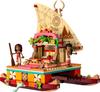 LEGO Disney Princess Moana and the Adventure Boat 43210 Toy Block Present Princess Princess Adventure Girls Ages 6+