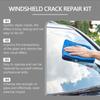 Car Glass Crack Repair set  sturdy  & Efficient Windscreen Tool Long lasting Windshield Protect for Windshield Night Use