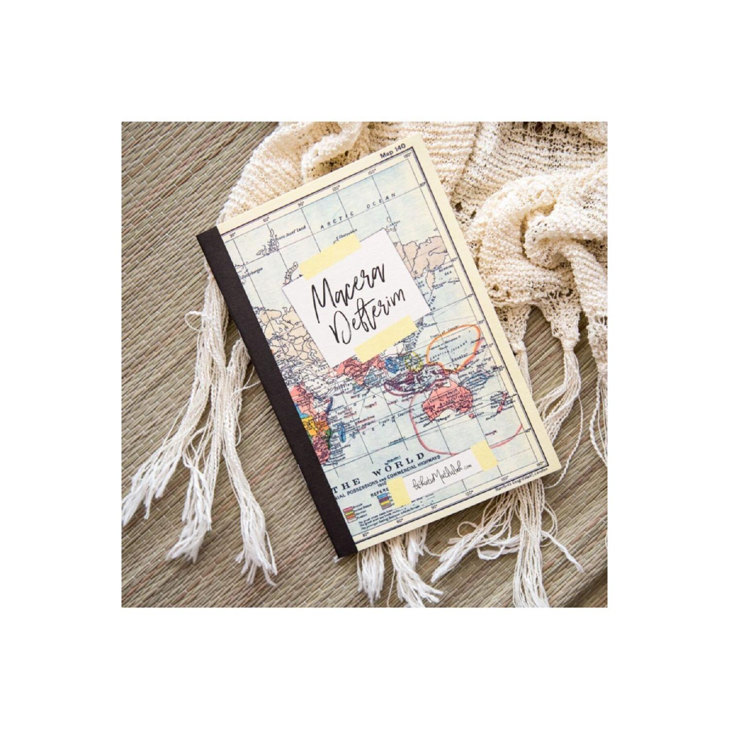 

Gift - A5 Adventure Notebook Travel Diary чистый