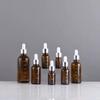 Amber Glass Essential Oil Bottle with Graduated Dropper, Refillable, Light-Blocking for High-Grade Blends