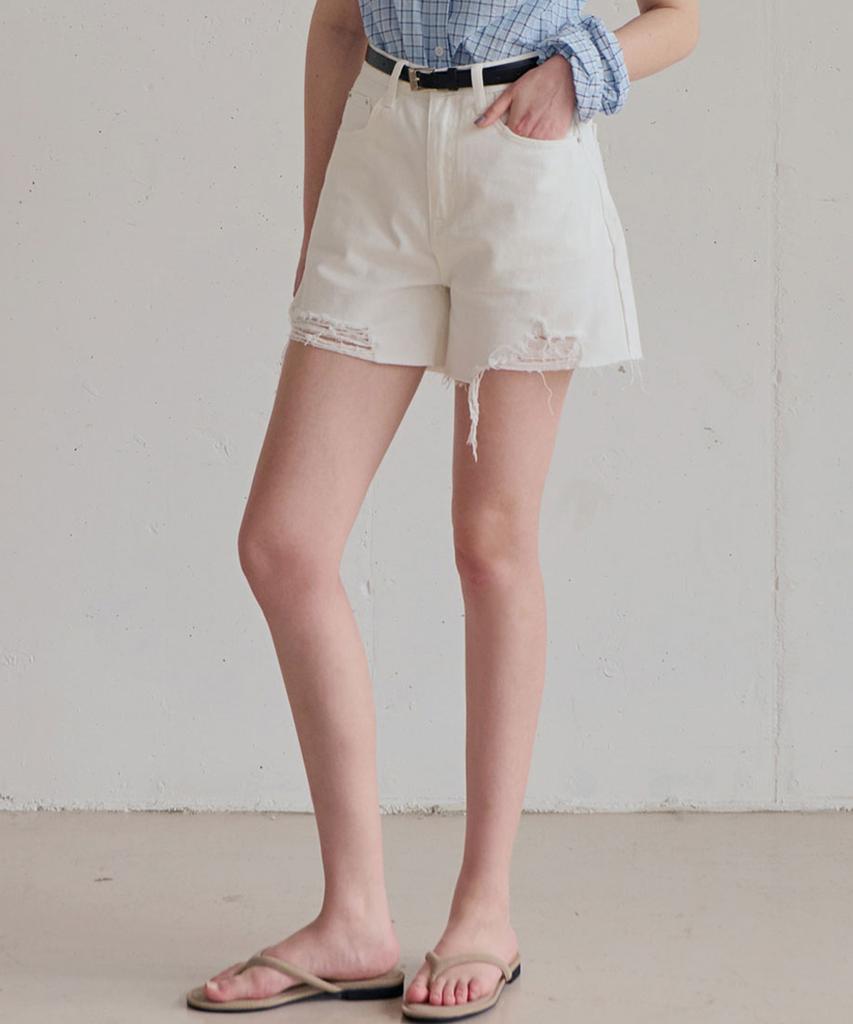 SLOWLOLLI Haze Cutting Shorts Pants_3 Colors