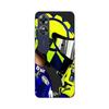 Phone Case - MANIACASE - Oppo A17 - Silicone TPU - Flexible - Valentino Rossi MotoGP Helmet