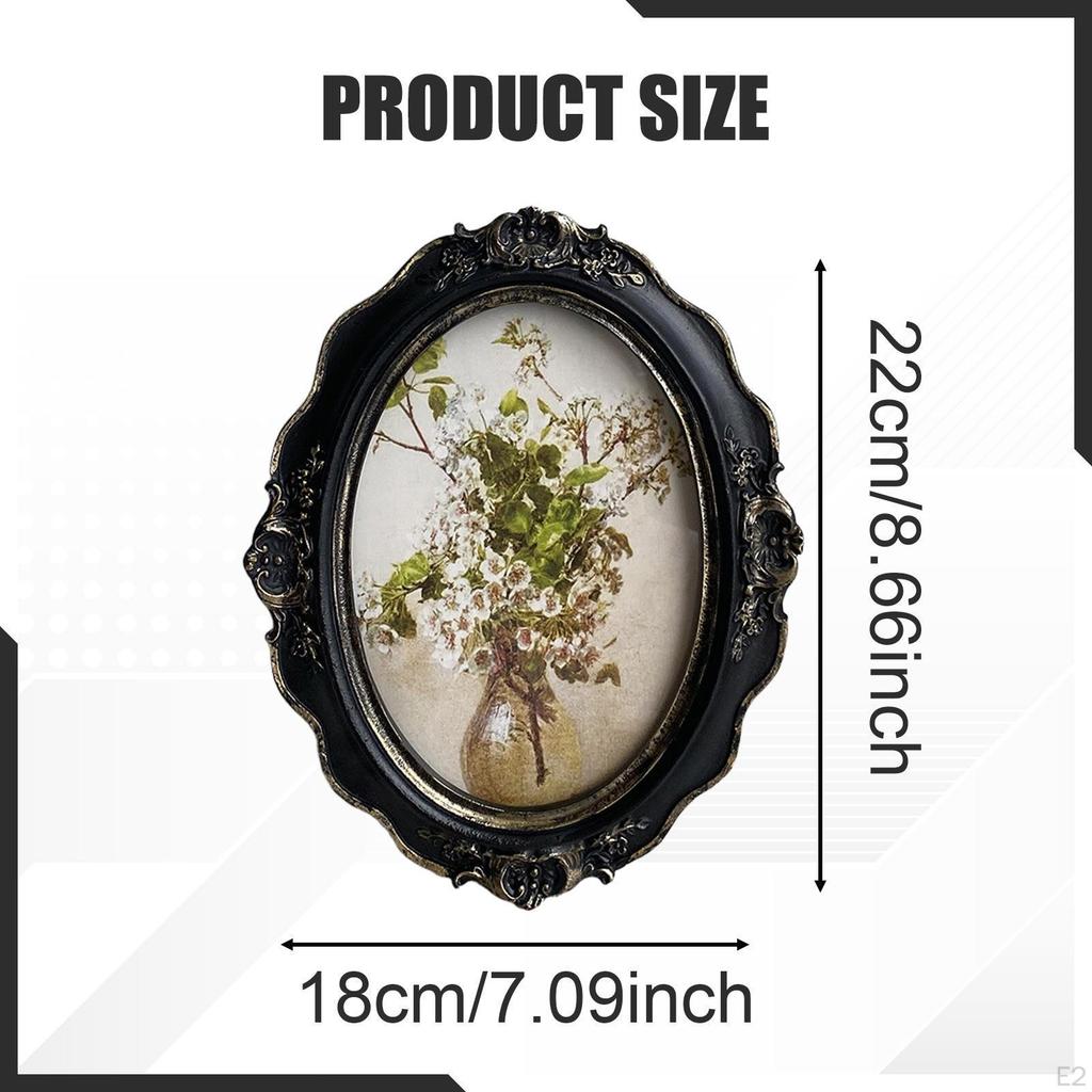 Style Picture Frame Photo Gallery Art European Baroque Display Holder for Hallway