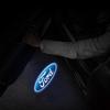 Car Sticker 2PCS Car Badge Door Welcome Lights LED Laser Projector Lamps Auto Accessories For Ford Max 2007-2008 FOCUS Mondeo 20