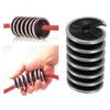 Rope Cleaning Brush Spiral Nylon Stainless Steel Spring 360 Degree All Round Cord Brush for Climbing Ropes Clotheslines 10cm