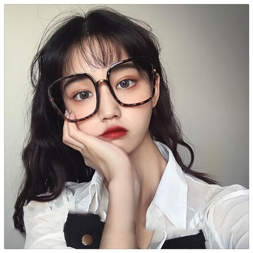 Unisex Large Frame Square Glasses Anti Blue Light Optical Spectacle High Quality Computer Glasses for Women Men