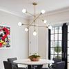Modern Chandelier Lighting Sputnik Brass Ceiling Lamp Custom Home Decor Pendant Light Fixture Handmade New Home Gift Living Room Chandelier