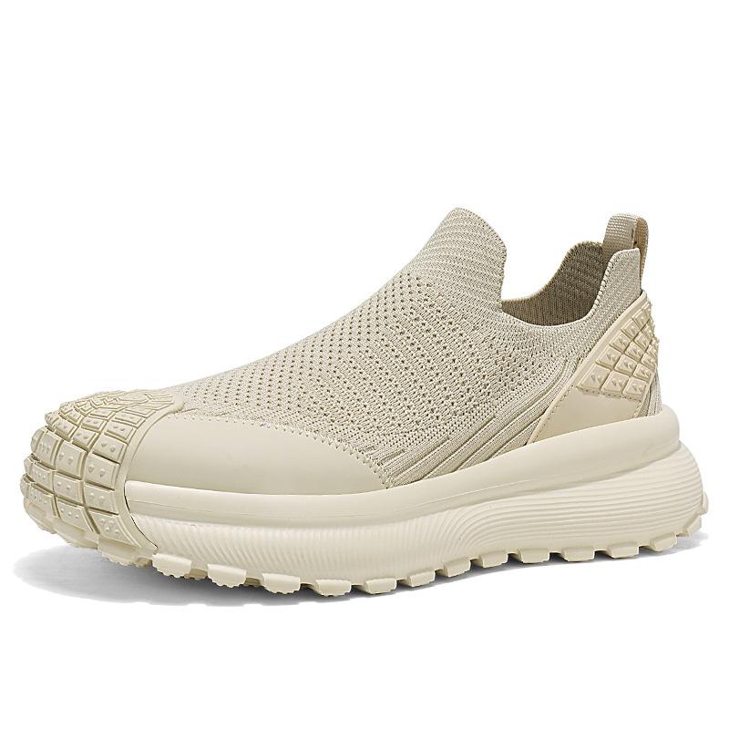 

Summer men s foot-fitting lazy shoes outdoor trend sports platform shoes fashion wear-resistant running shoes 2025 44