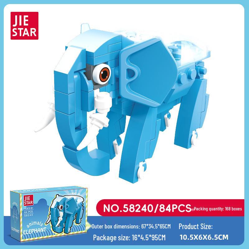 Jie Xing Educational Insect & Marine Animal Stacking Blocks Toy