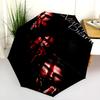Mystic Falls Secrets Unveiled Folding Umbrella 8 Paraphenoid Bones Suitable for All Seasons Three Folds Sun Umbrella Printing