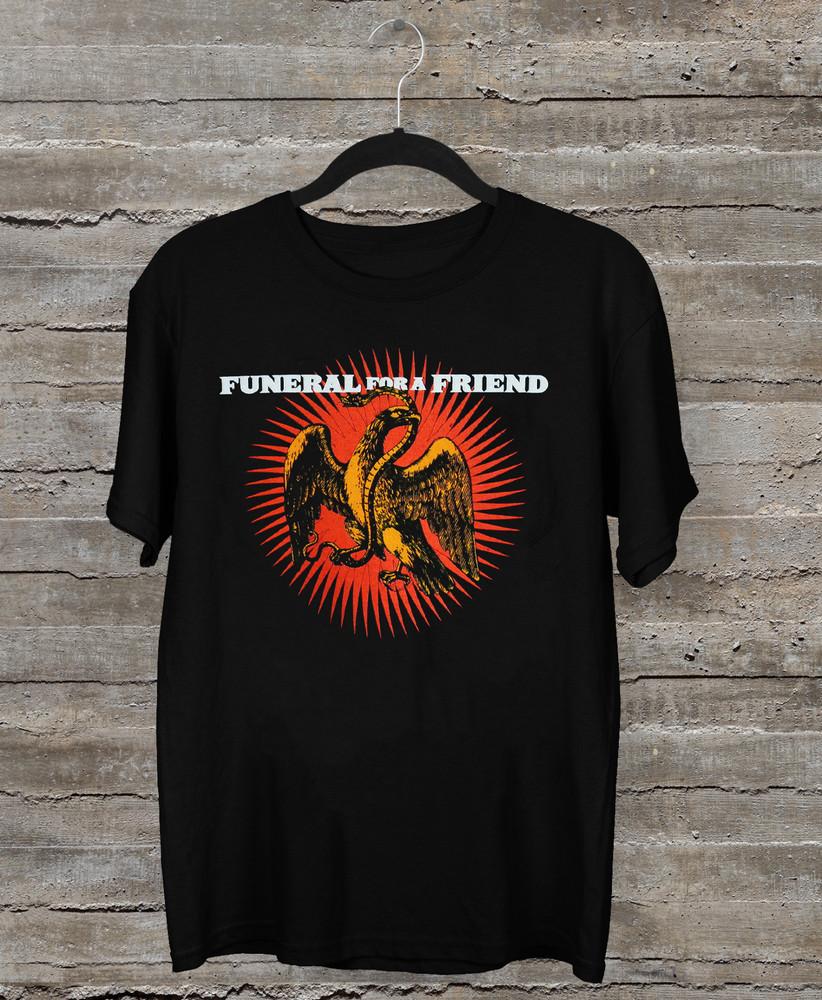 

NEW Funeral For A Friend Band Gift For Fan Black All Size Unisex Shirt OM77 Unisex T-Shirt Graphic Tee M
