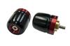 BIKERS Bar Weights for PCX160 Aluminum Bar Ends Red ADV150, PCX, PCX150, - - (BK-H0554-RED)