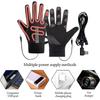 Wasserdichte Wiederaufladbare Handschuhe Winter Handwärmende Handschuhe Langlebige USB Beheizte Handschuhe