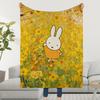 Cute Cartoon M-MiffyS-ES Rabbit Blanket Soft Warm Furry Throw Super Kids Toys Bed Sofa Car Cradle