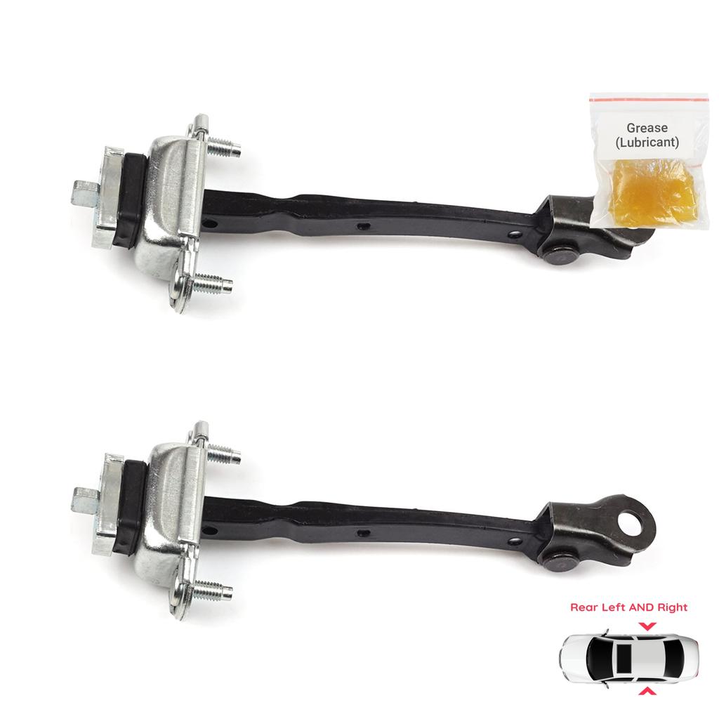 EDP1237-1 2 Pieces Rear Door Hinge Stop Check Strap Limiter 42467901 for Vauxhall Opel Mokka A J13 2013-2020