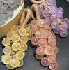 Crystal Grape Soap Cluster - Fun Birthday Gift and Decorative Bathroom Souvenir