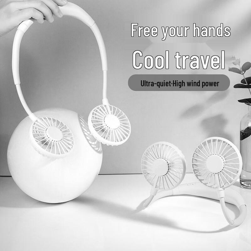 Ventilatore da collo portatile ricaricabile USB