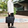 STEFANOMANO Time Limonta Nylon and Genuine Luxury Large Made in Italian Leather Business Commuter Shoulder Office Item [Limited Offer] 2-Way