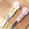 Cat Paw Shape Food Tongs Cute Cartoon Meal Tongs Stainless Steel Barbecue Tongs Sandwich Baking Clip Kitchen Gadgets