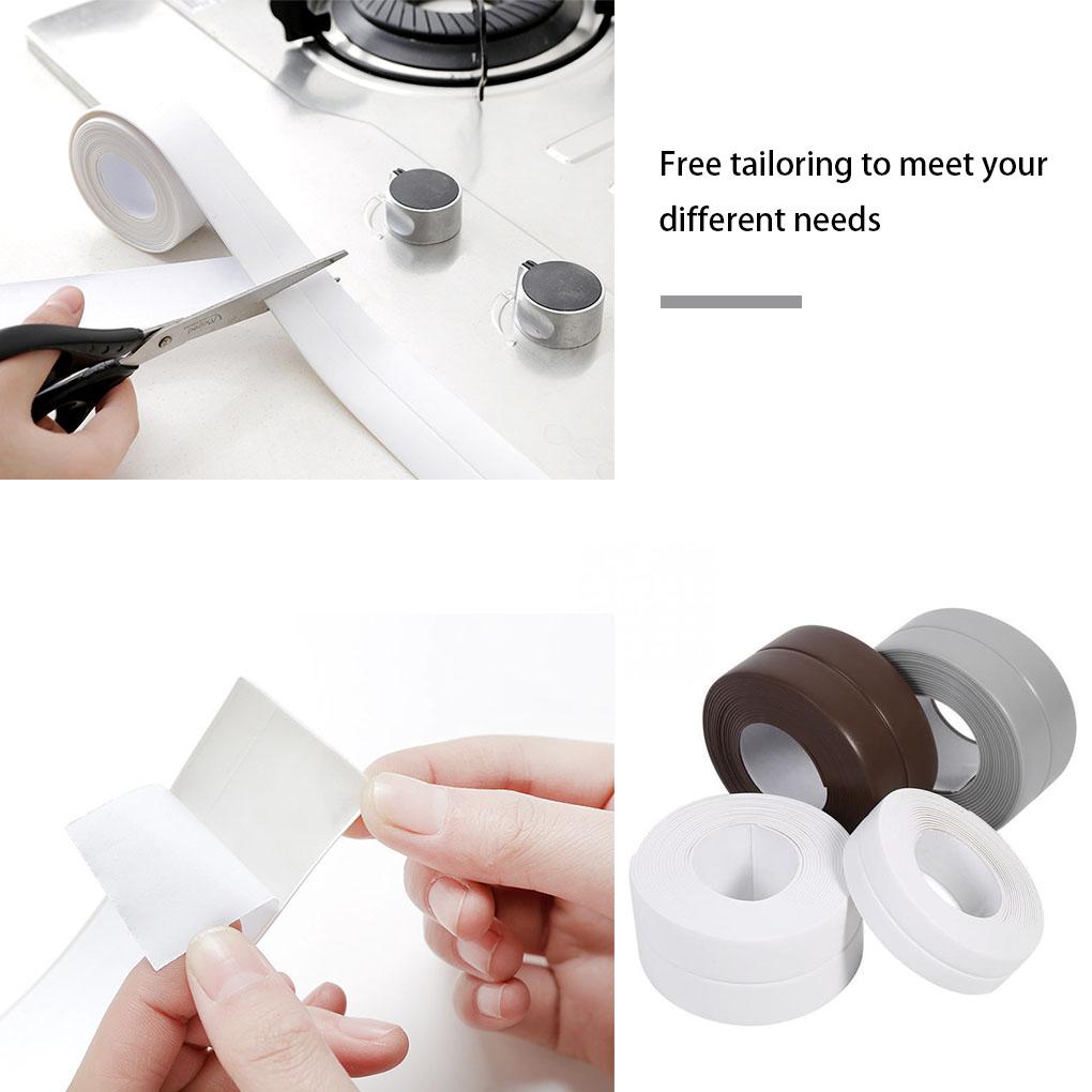 3.3m Bathroom Strip Tub Kitchen Shower Mould Proof Tape Sink Bath Sealing