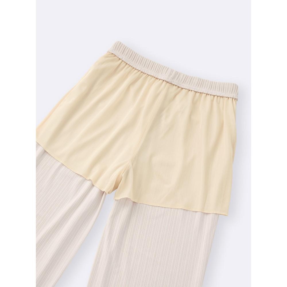GU by Uniqlo Ribbed Pull On Pants+ec  Short Length 