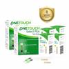 OneTouch Select Plus Blood Sugar Test Strips, 100 Strips with 100 OneTouch Ultrasoft 2 Lancets, Use with OneTouch Select Plus Simple Glucometer