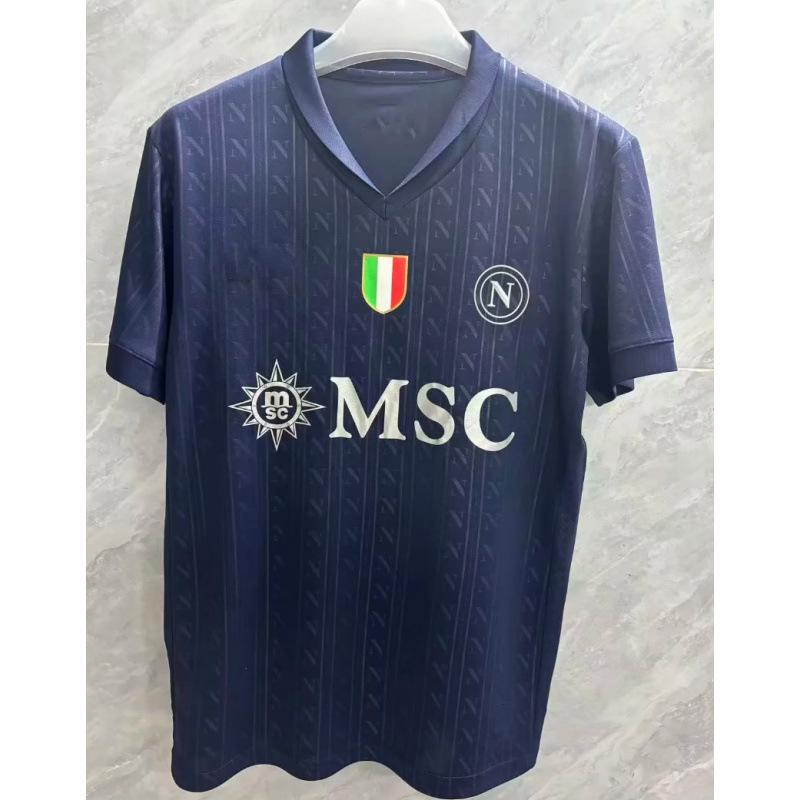 Napels Halloween 25/26 Thaise Editie Champions League Shirt Voetbalshirt