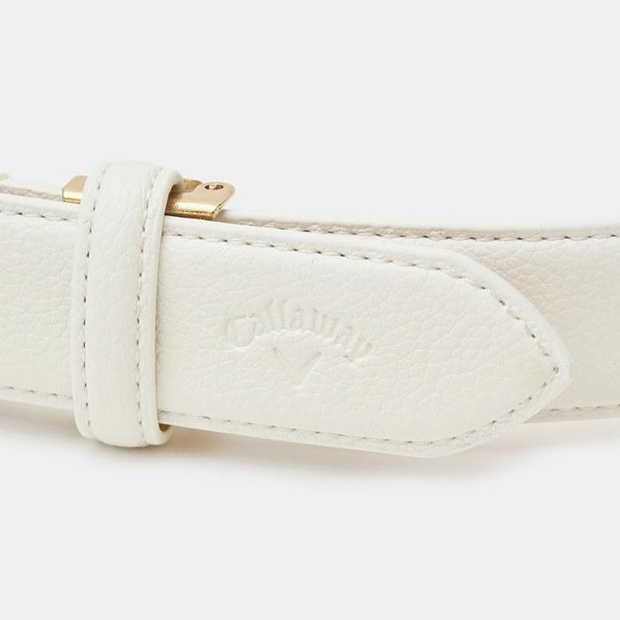 Callaway Belt Serration Belt Stretch Free-Cut Navigation 1030_White FR
