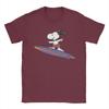 Unisexs Surfing Snoopys T Shirt 100 Cotton Clothing Vintage Short Sleeve Round Collar Tee Shirt Gift Idea Tshirts