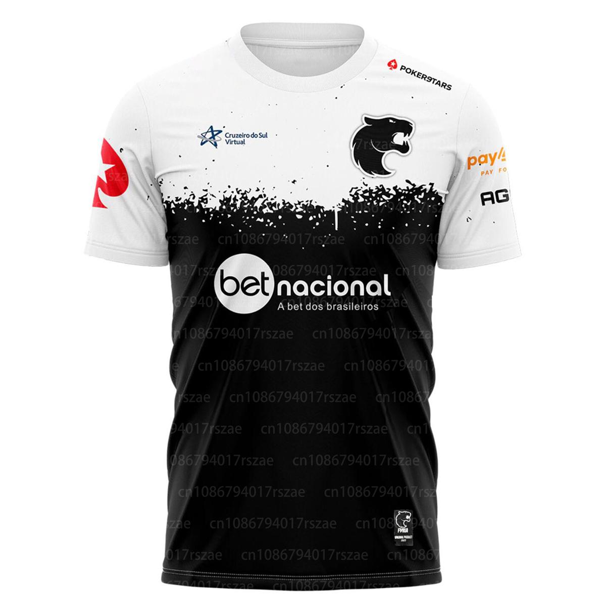 

Майбутнє — Чорне Команда FURIA Форма Чоловічий одяг Сезон 24 Спортивна футболка Чоловіки Кіберспорт Fallen KSCERATO Надруковане ім я Ігровий джерсі 2XL