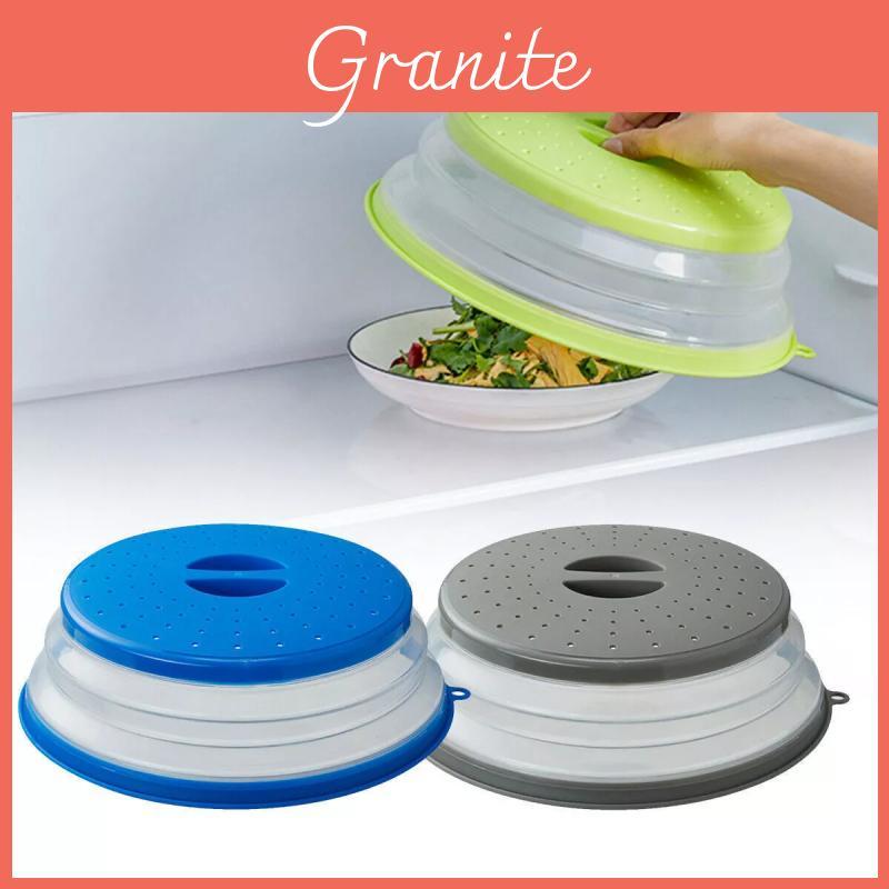 Coperchio Riscaldante in Silicone Multifunzione per Microonde con Ganci per Cottura e Conservazione Facili