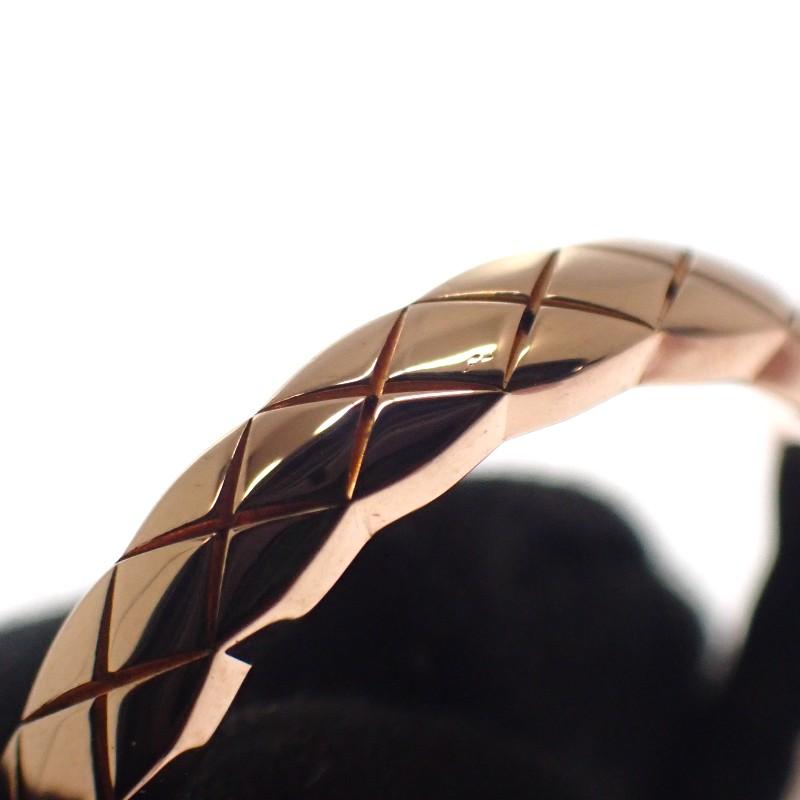 Chanel J11785 #10.5(JP Size) Ring K18 Pink Gold Women