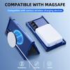 Oatsbasf Metal Cool Phone Case for Samsung Galaxy Z Fold 7 Compatible With MagSafe Wireless Charging Minimalist Phone Cover