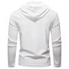 Men's Half-Zip Hooded Sweatshirt Casual Pullover for Men Autumn Winter Warm Textured Long Sleeve Hoodie Multi-Color Male Fashion Tops