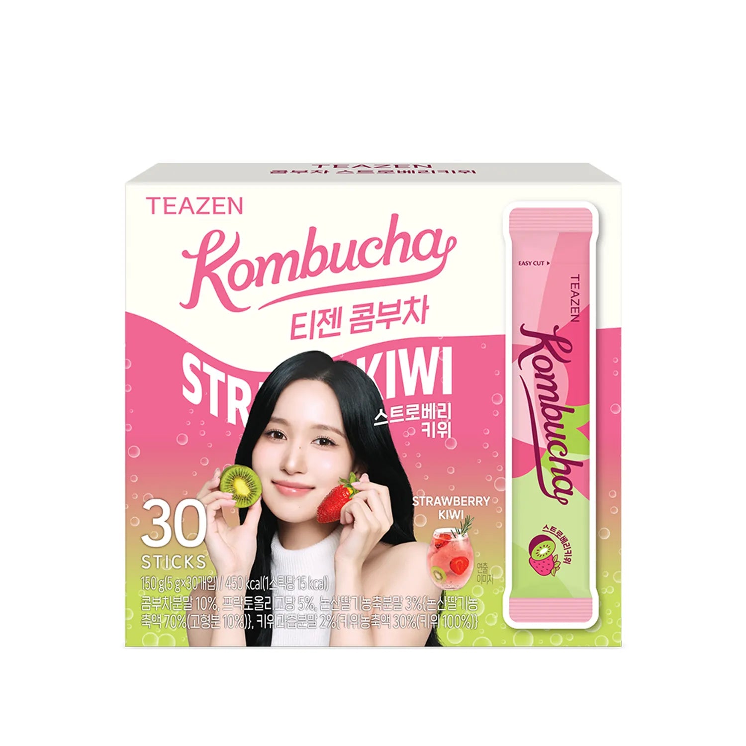 Teazen Kombucha #Strawberry Kiwi 30T 1pack