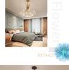 Dandelion Crystal Chandelier - Modern Lighting for Bedroom, Living Room, Bar, and Clothing Store
