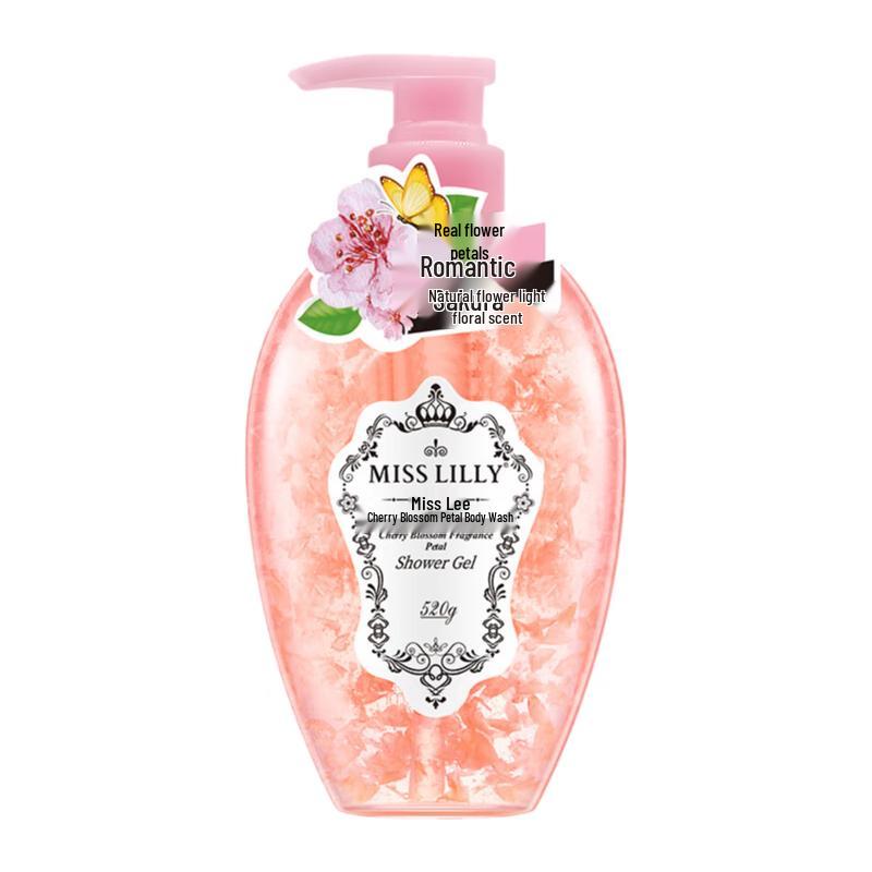 Miss Lilly Cherry Blossom Petal Amino Acid Shower Gel