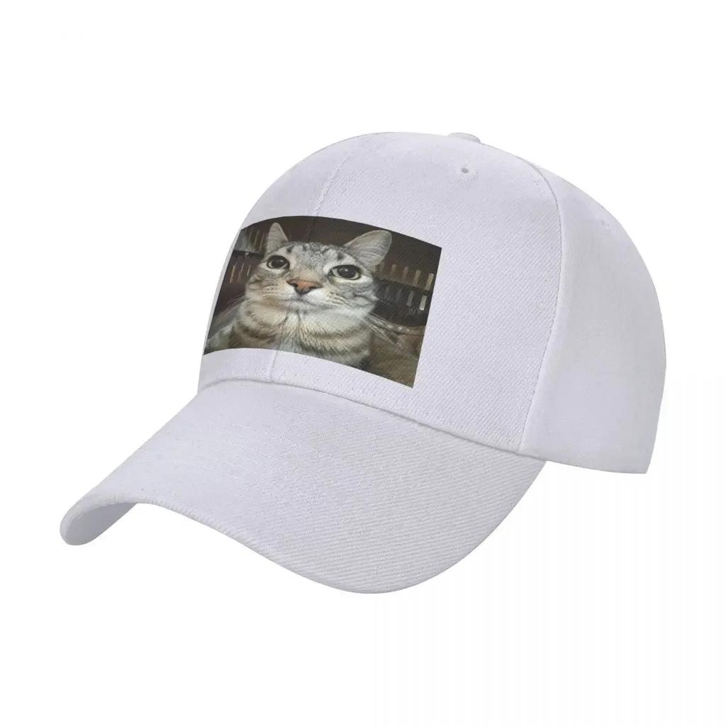 Cat looking directly at you Baseball Cap Luxury Hat funny hat hats on offer Sunscreen Sun Hats For Women Unisex's