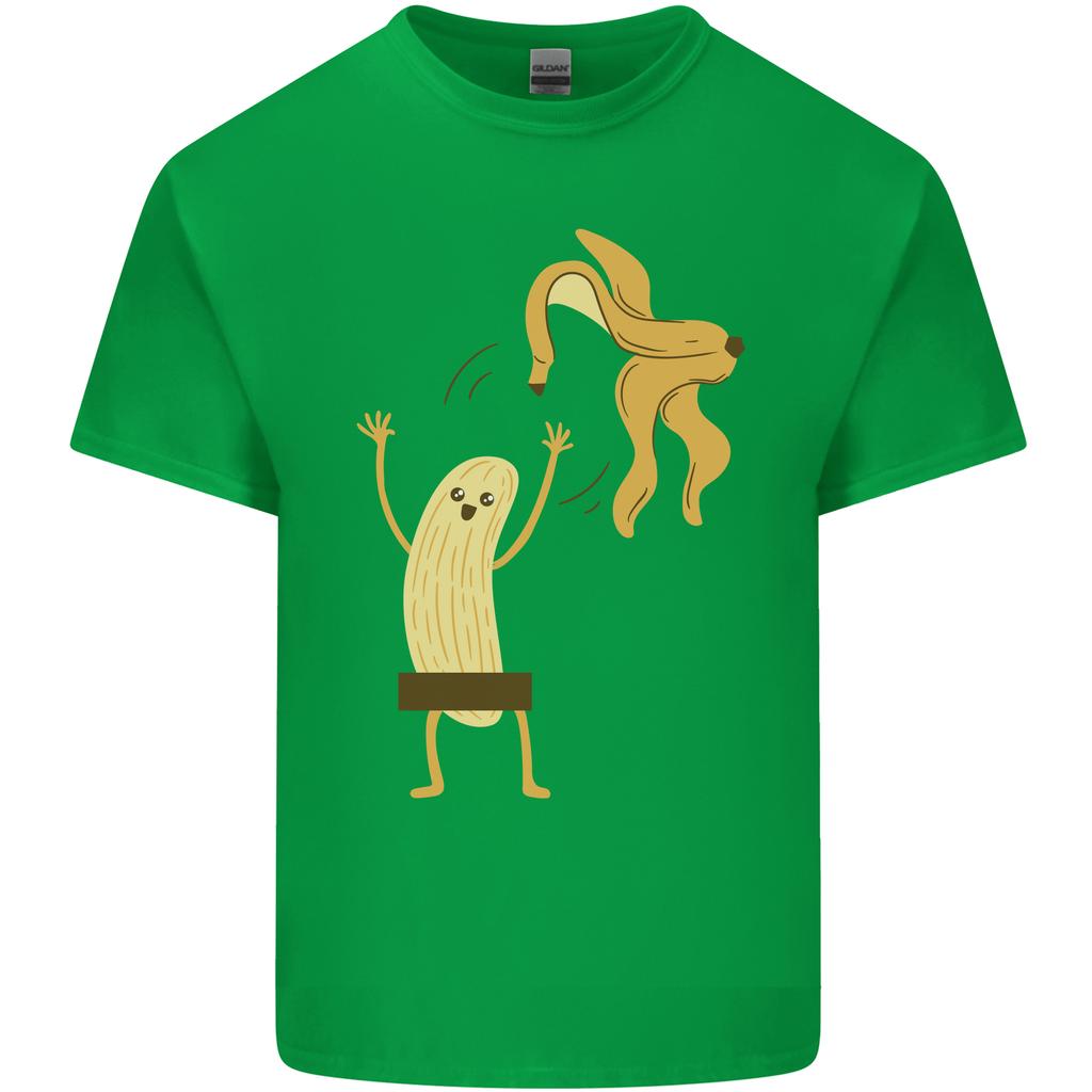 Get Naked Censored Banana Funny Unisexs Light Cotton TShirt